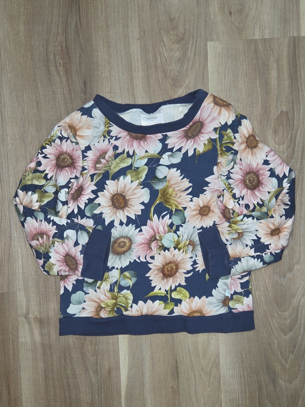 •Posh Peanut• Little Girls Sunflower Sweater